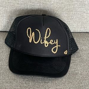 COPY - NWT Mother Trucker Wifey Hat- Christina Hall
